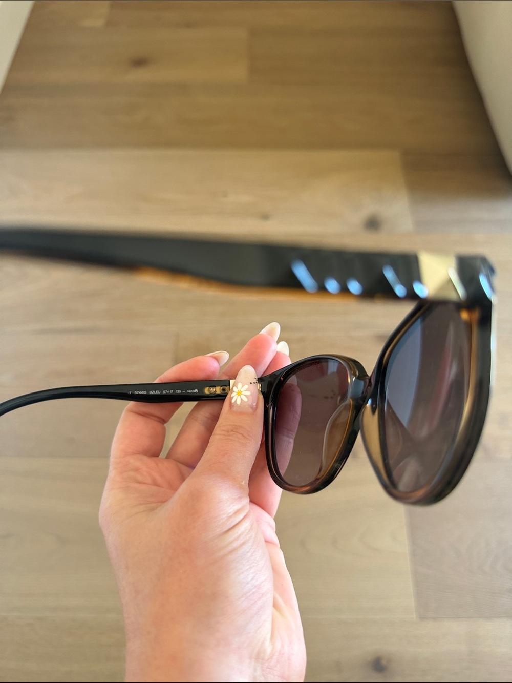 Valentino Brown Round Gradient Lens Women's Sunglasses - Picture 2 of 6